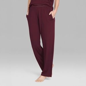 Tommy John Second Skin Pajama Pants - Winetasting, size XL